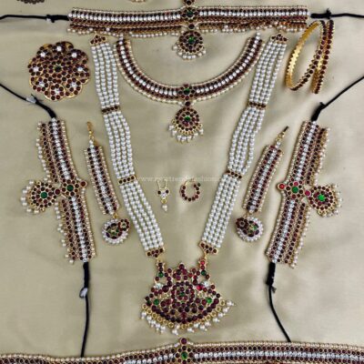 Full bharatanatyam set