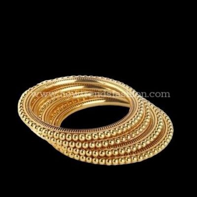 29 Micro polished traditional bangles set of 4