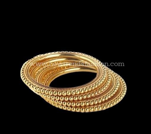 29 Micro polished traditional bangles set of 4