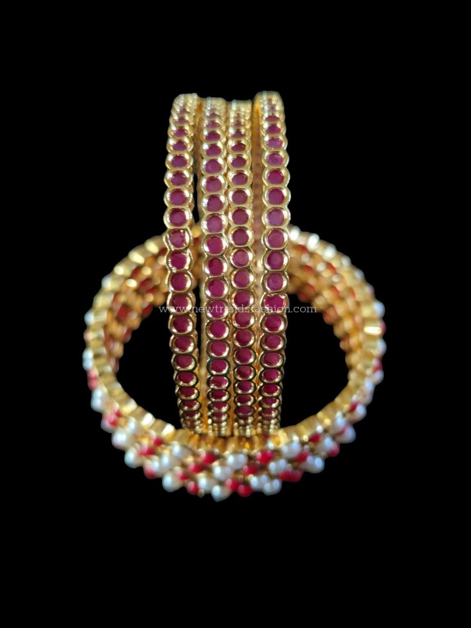 47 Pure impon bangles set of 4