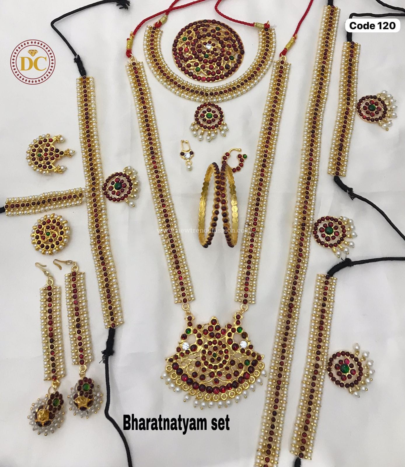 Full bharatanatyam set