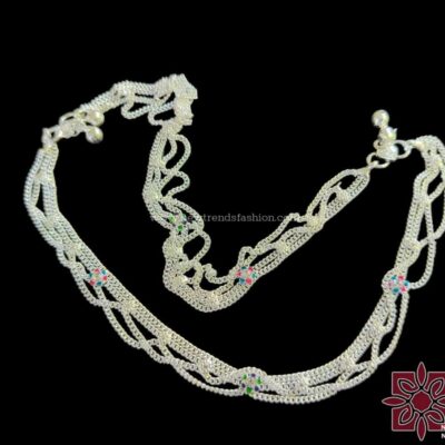 41 Silver anklet