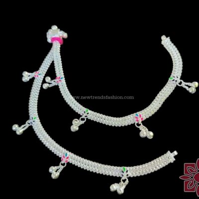 34 Silver anklet