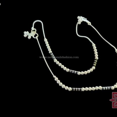 6 Silver anklet