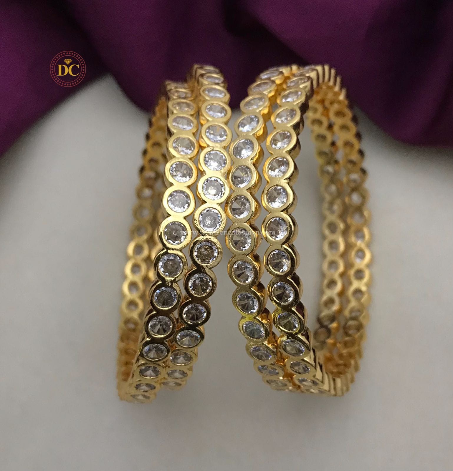 53 Pure impon bangles pair