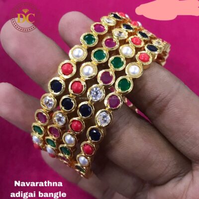 55 Navaratna bangles impon set of 2