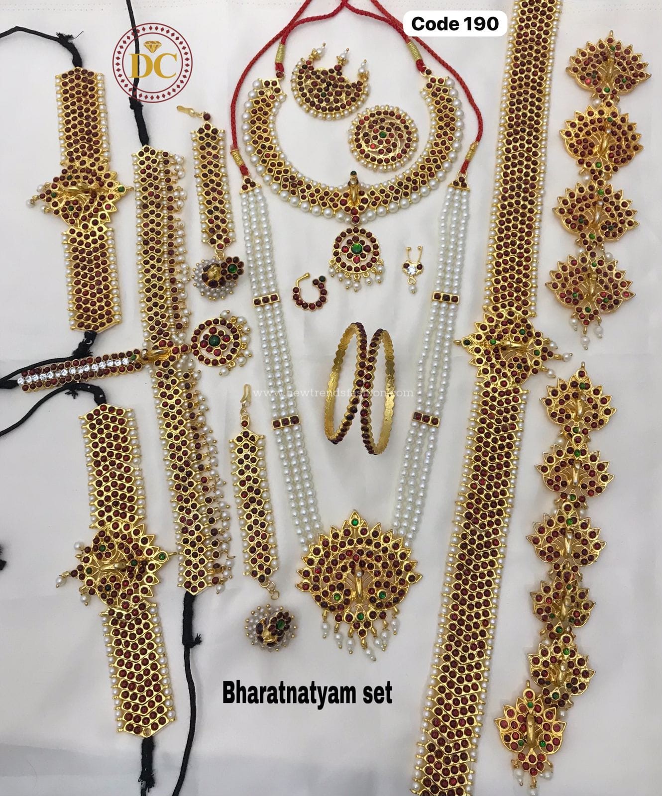 Full bharatanatyam set