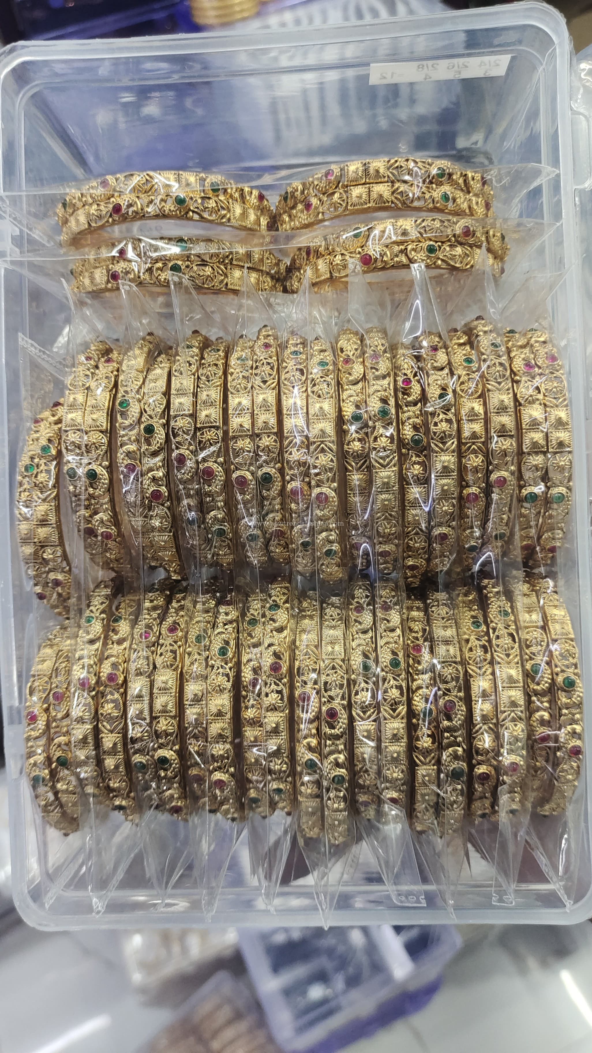 95 Premium quality bangles set of 2