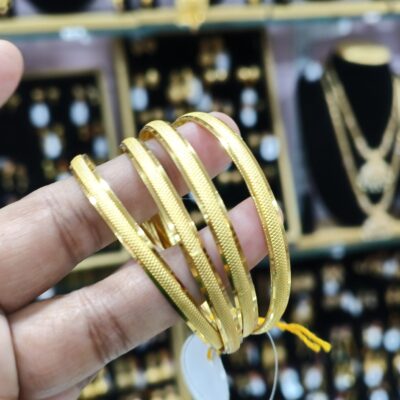 94 One gram gold farming bangles set of 4 (098)
