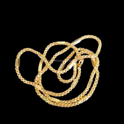 30 Interlocking patterns chain