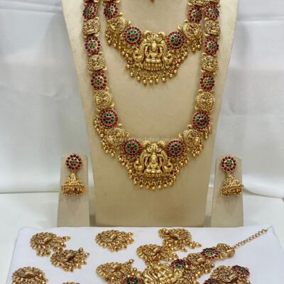 PREMIUM QUALITY LAKSHMI BRIDAL SET