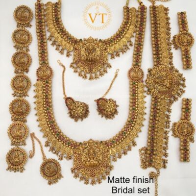Traditional Lakshmi bridal set