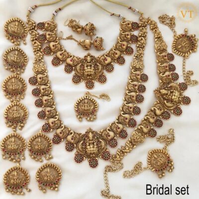 Premium Matt Lakshmi bridal set