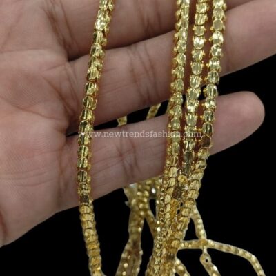 32 Interlocking heart patterns chain