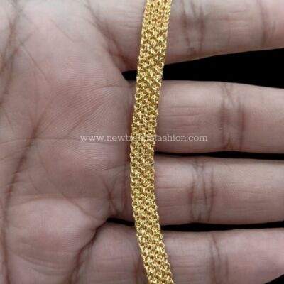 34 Gold plated chains