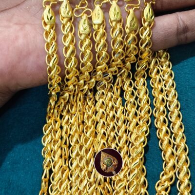 87 Real gold look chain NT 00385