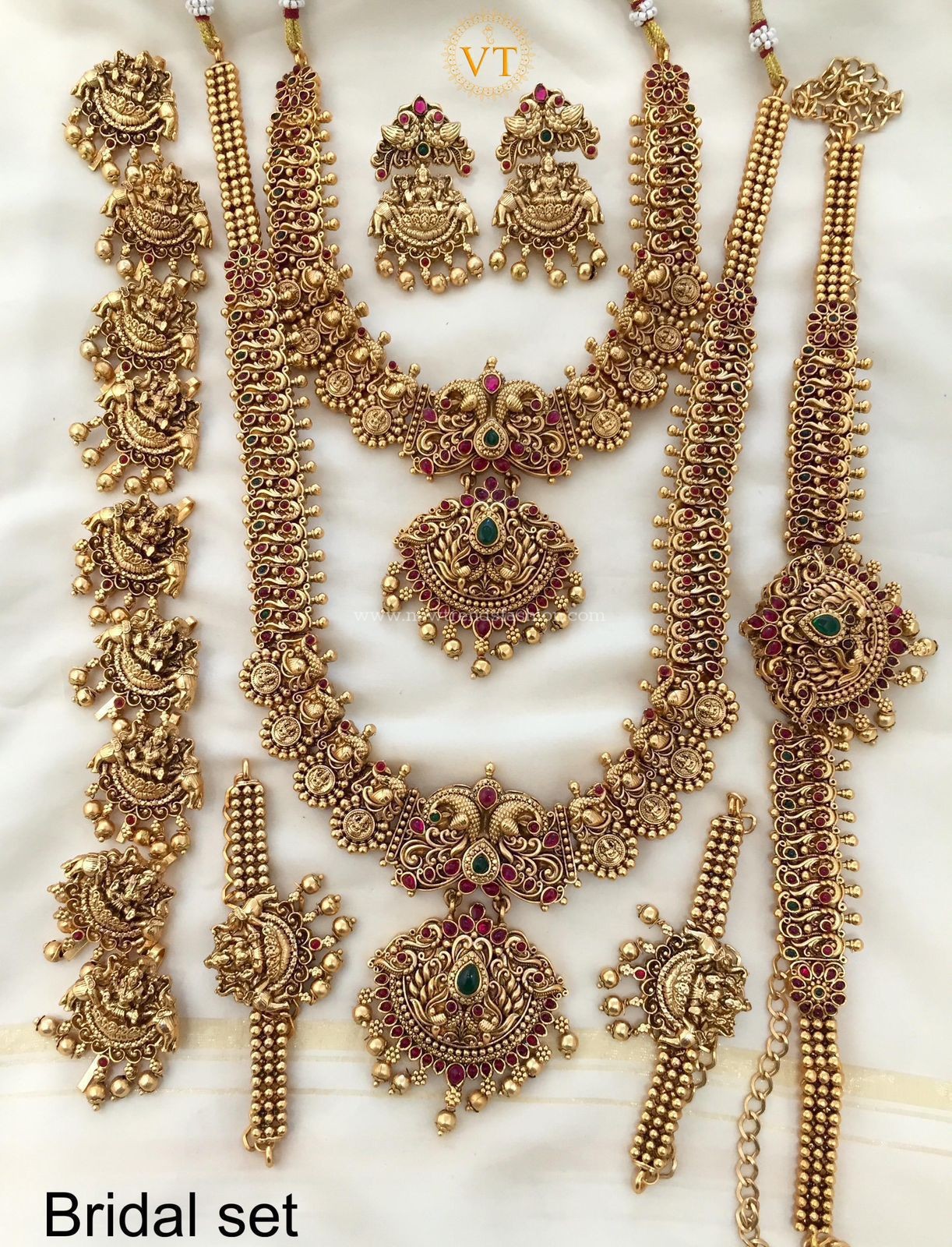 Premium quality bridal set nt 0010