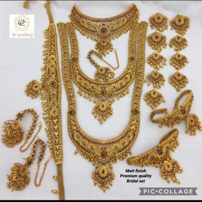Premium quality bridal set nt 0013