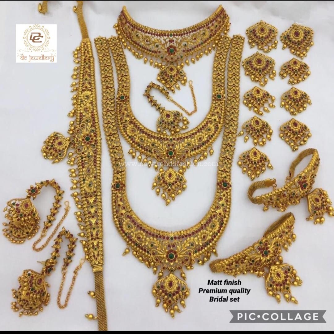 Premium quality bridal set nt 0013