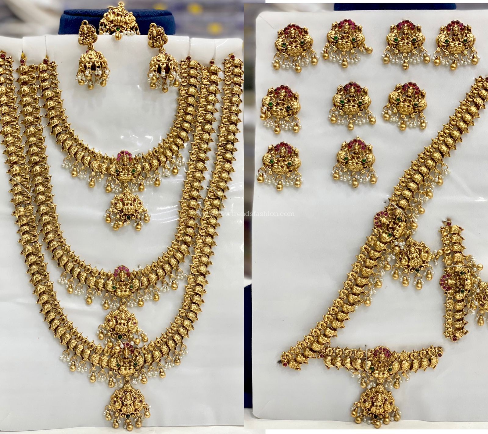 Premium quality bridal set nt 0018