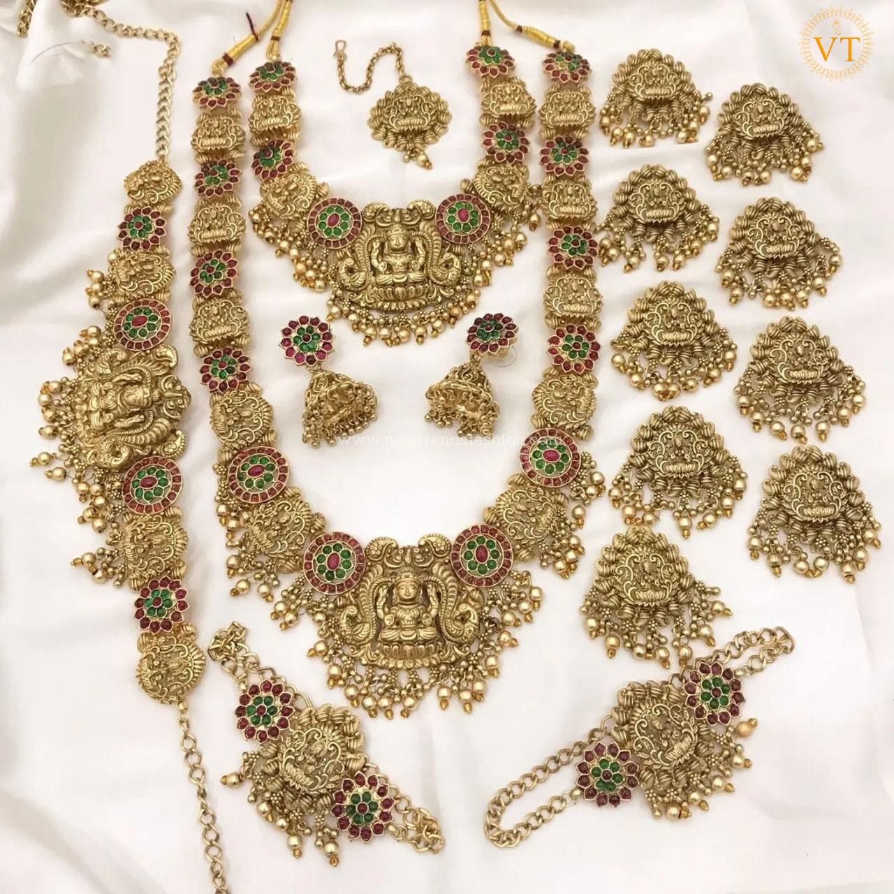 Premium quality bridal set nt 0019
