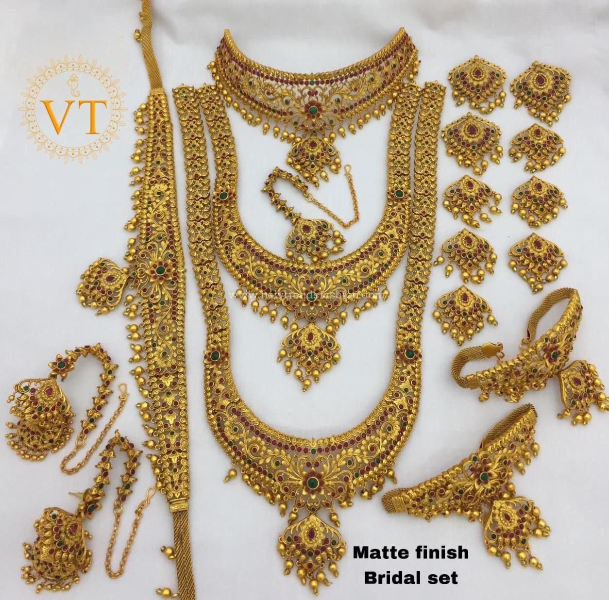 Premium quality bridal set nt 0020