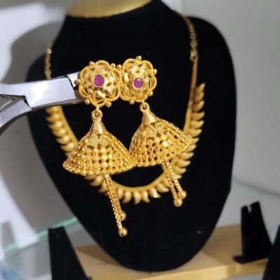 1. Honey comb earrings